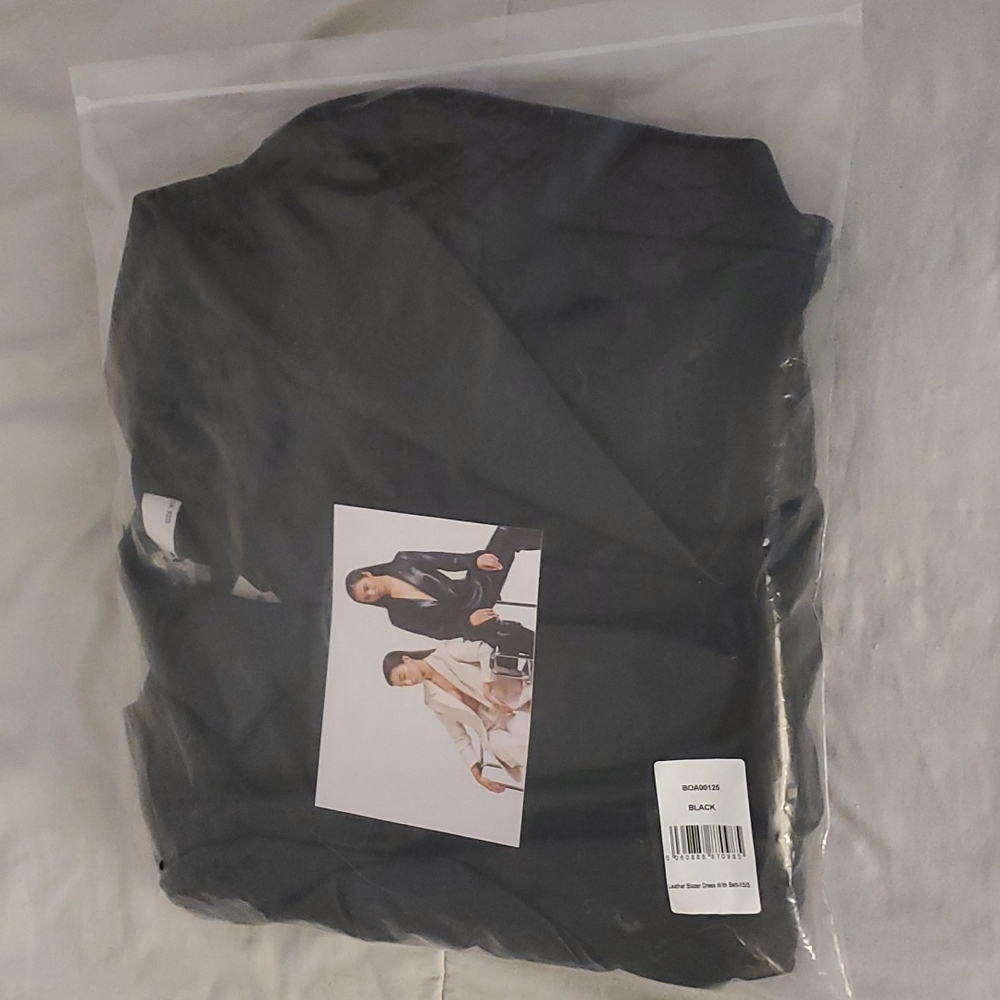 Leather Jacket Dress - Picture 10 of 11